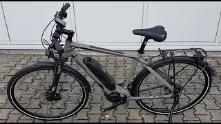 Winora Y420X Yamaha PW Ontube 500WH Magura MT2 Shimano Deore XT M781 Elektro Trekking eBike 2017 [upl. by Garik]