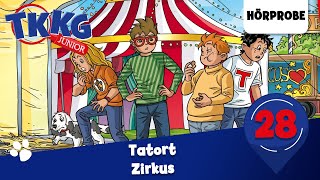 TKKG Junior  Folge 28 Tatort Zirkus  Hörprobe zum Hörspiel [upl. by Essilec288]