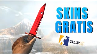 COMO CONSEGUIR SKINS GRATIS DE CS2  2 SORTEOS GRATIS [upl. by Ollayos]