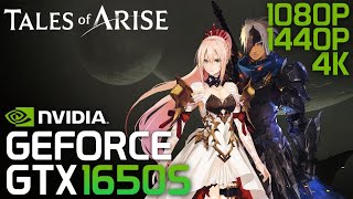 Tales of Arise  GTX 1650 Super  Performance Review [upl. by Stewardson]