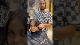 Curtains bangs Kaise Kare shahrukhairhouse hairclasses hairhouse curtains shorts haircut yt [upl. by Naihtsirc]