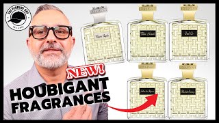 New HOUBIGANT FRAGRANCES Anticipation Patchouli Sauvage Tabac Nomade Ambre des Abysses  Oud Or [upl. by Hareehat]