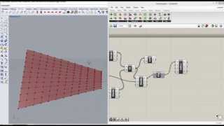 hyperbolic paraboloid via grasshopper [upl. by Tompkins930]