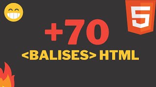 Comprendre TOUTES les balises HTML en 13 minutes [upl. by Erotavlas]