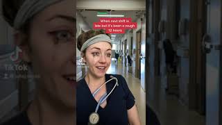 IVE BEEN CRYING FOR HOURS funny nurse tiktok [upl. by Previdi]