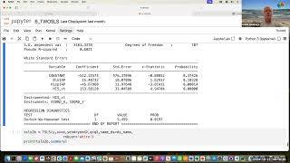 Applied Spatial Regression Analysis  Notebooks Robust Standard Errors [upl. by Sparks]