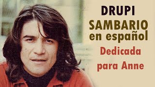 Drupi  Sambario En español Dedicada a Anne Vinnet Even 2024 [upl. by Dietrich]