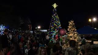 The annual Christmas tree Lighting Ceremony in Winter Springs Florida [upl. by Kermy]