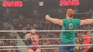 Sheamus Returns And Attack On Bronson Reed On WWE RAW [upl. by Nageek]