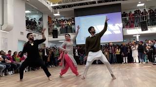 Bhangra  Punjabi folk dance  trending bhangra  2019 diwali celebrations  Toronto [upl. by Weinhardt]