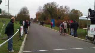 Cyclo Cross de Noitel 95  Victoire de Nicolas Toulouse  Junior 1 [upl. by Scotty292]