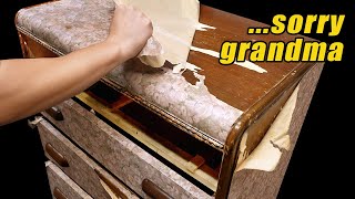 Restoring Grandmas Dresser [upl. by Lad]