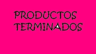 Productos terminados VOL 9 [upl. by Agnese]