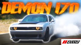 The Dodge Demon 170 ATE My Driveway  … GOLDBERG’S GARAGE Episode 2 [upl. by Kirkpatrick328]