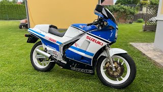 Suzuki RG500 Gamma  Complete Restoration from scratch [upl. by Kcirej633]