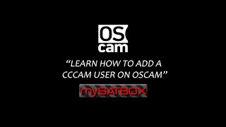 How to Add an CCcam User In Oscam [upl. by Isoj466]