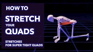 How To Stretch Your Quads Best Stretches For Super Tight Quads [upl. by Florance]