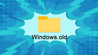 How to Delete Windows Old Folder  SOLVED [upl. by Assirual]