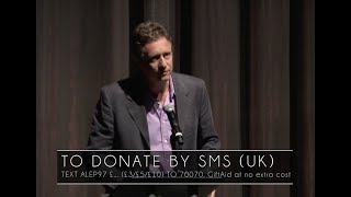 Requiem for Aleppo  David Cazalets Opening Speech April 2017 [upl. by Dunson733]