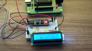 Conexión LCDPIC por I2C [upl. by Christophe]