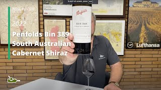 Wine Review Penfolds Bin 389 South Australian Cabernet Shiraz 2022 [upl. by Anitnatsnok487]