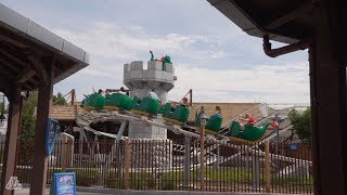 Dragons Apprentice  Legoland Dubai  Zamperla  STD80 [upl. by Weinreb]