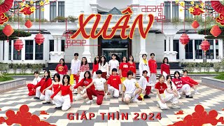 GIÁP THÌN 2024 NHẢY TẾT CỰC SUNG BUNG LUÔN CÁI BÙNG BINH  CHOREO BY DAMN CREW [upl. by Cecilius]