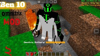 Minecraft Ben 10 omnitrix amp my favorite pet part 2 gameplay videos [upl. by Arleyne]