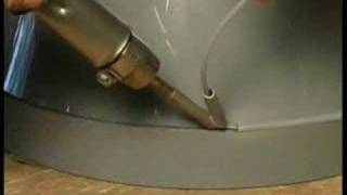 Plastic Hot Air Welding of PVC Ventilation Pipe amp Pittings [upl. by Asiat]