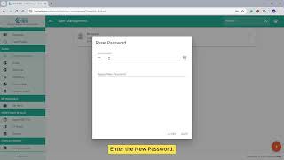 User Management 03 Reset Password User by Admin [upl. by Nylasoj3]