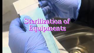 sterilization of Equipment [upl. by Aimehs933]