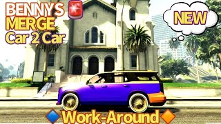 🚨NEW AFTERPATCH 🔸FULL CAR 2 CAR BENNYS MERGE🔹FULL TUTORIAL GTA 5 ONLINE PS4PS5XBOX‼️ [upl. by Valera]