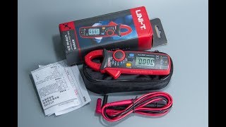 Unboxing and Review  UNIT UT210E Digital Auto Range 2000Counts True RMS Clamp Multimeter Clamp [upl. by Cuhp]