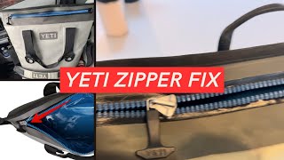 Yeti Hopper 20 Zipper Off Track  Quick Fix [upl. by Yttisahc]