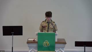 Worship February 11th 2024 Scout Sunday Service [upl. by Ecyaj438]