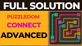 Completely Solved PUZZLEDOM Connect Advanced [upl. by Aguie]