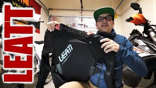 LEATT MOTORCYCLE BODY ARMOUR REVIEW  LEATT 3DF AIRFIT LITE [upl. by Monaco]