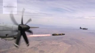 US Marines Harvest HAWK Gunship Fires Hellfire Missiles [upl. by Costin]