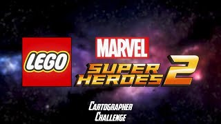 LEGO Marvel Super Heroes 2 Cartographer Challenge [upl. by Onafets]