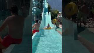 🇹🇷Water Park Dolusu Park Water Slide in Antalya Kemer Türkiye⛱️⚓️ [upl. by Zigmund]