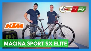 KTM Macina Sport SX Elite  Focus Mobility Testsieger 2024 [upl. by Pilihp925]