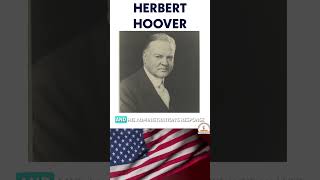 Herbert Hoover  31st US President shortsfeed history facts presidentoftheunitedstates usa [upl. by Hurlow359]