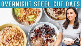 Overnight Steel Cut Oatmeal  Easy Method [upl. by Gerianne]