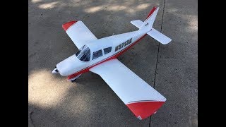 Overview of the EFlite Piper Cherokee 13m BNF [upl. by Kennie]