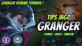 CARA MAIN GRANGER REVAMP  BUILD amp EMBLEM GRANGER TERKUAT 2024   GRANGER GOLD LANE GAMEPLAY [upl. by Nairdna883]