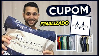 UNBOXING II MIRANTE  Cupom FINALIZADO [upl. by Kendy]