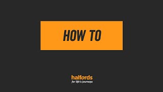 How To Install a Dash Cam  Halfords UK [upl. by Tnecniv840]