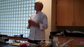 Shelley Demos Potato Pancakes at Green City Market [upl. by Lach75]