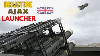 Unveil British Army Tank New Weapon Brimstone AJAX Overwatch [upl. by Yerffej]