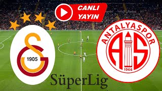 GALATASARAY ANTALYASPOR MAÇI CANLI İZLE [upl. by Niro]